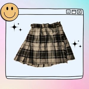 Genuine Vintage McCarthy's High School Kilt/Tartan Mini Skirt (Size XS/S)
